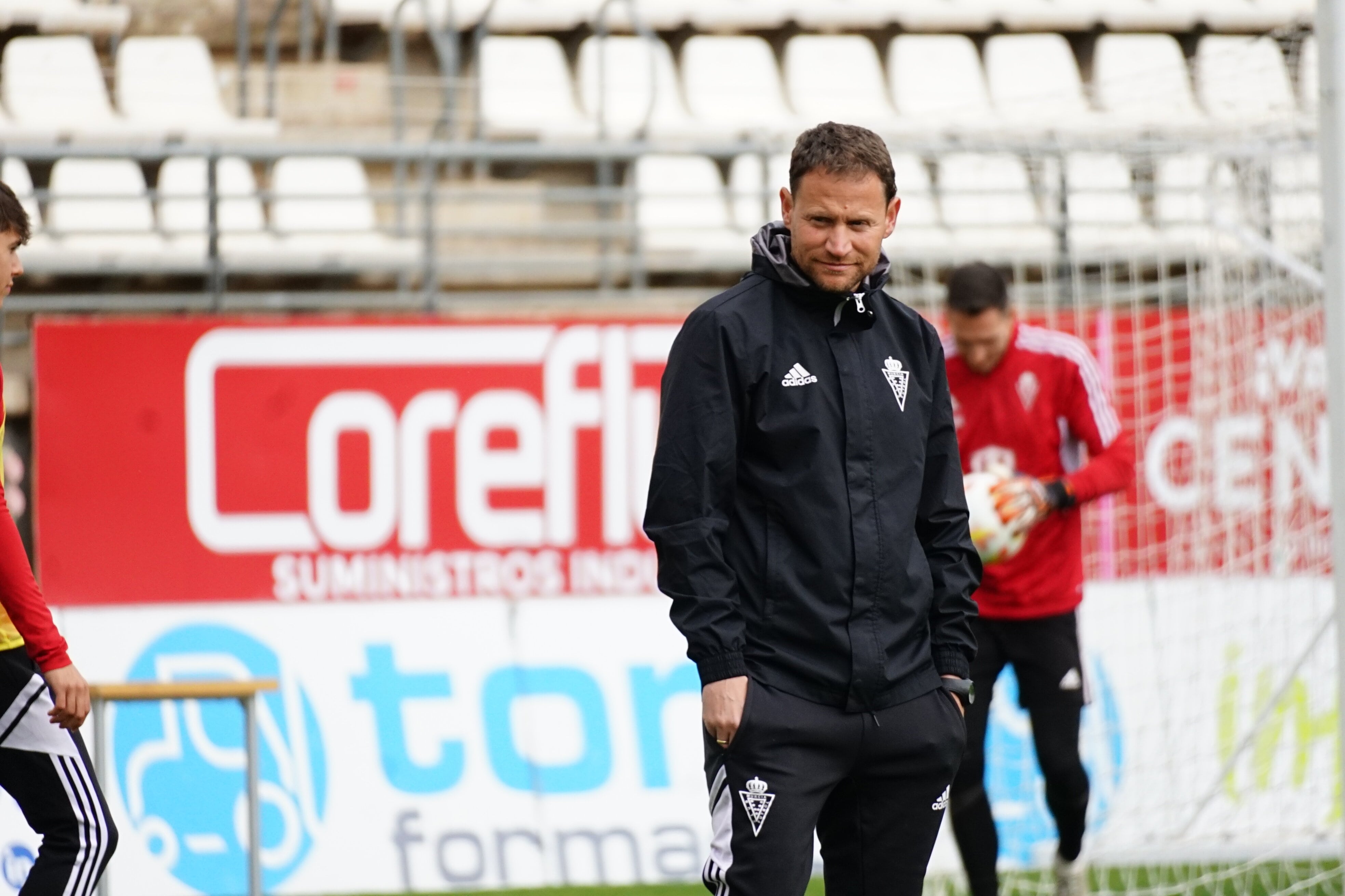 No perder, el aval de Mario Simón en el Real Murcia No perder, el aval de Mario Simón en el Real Murcia