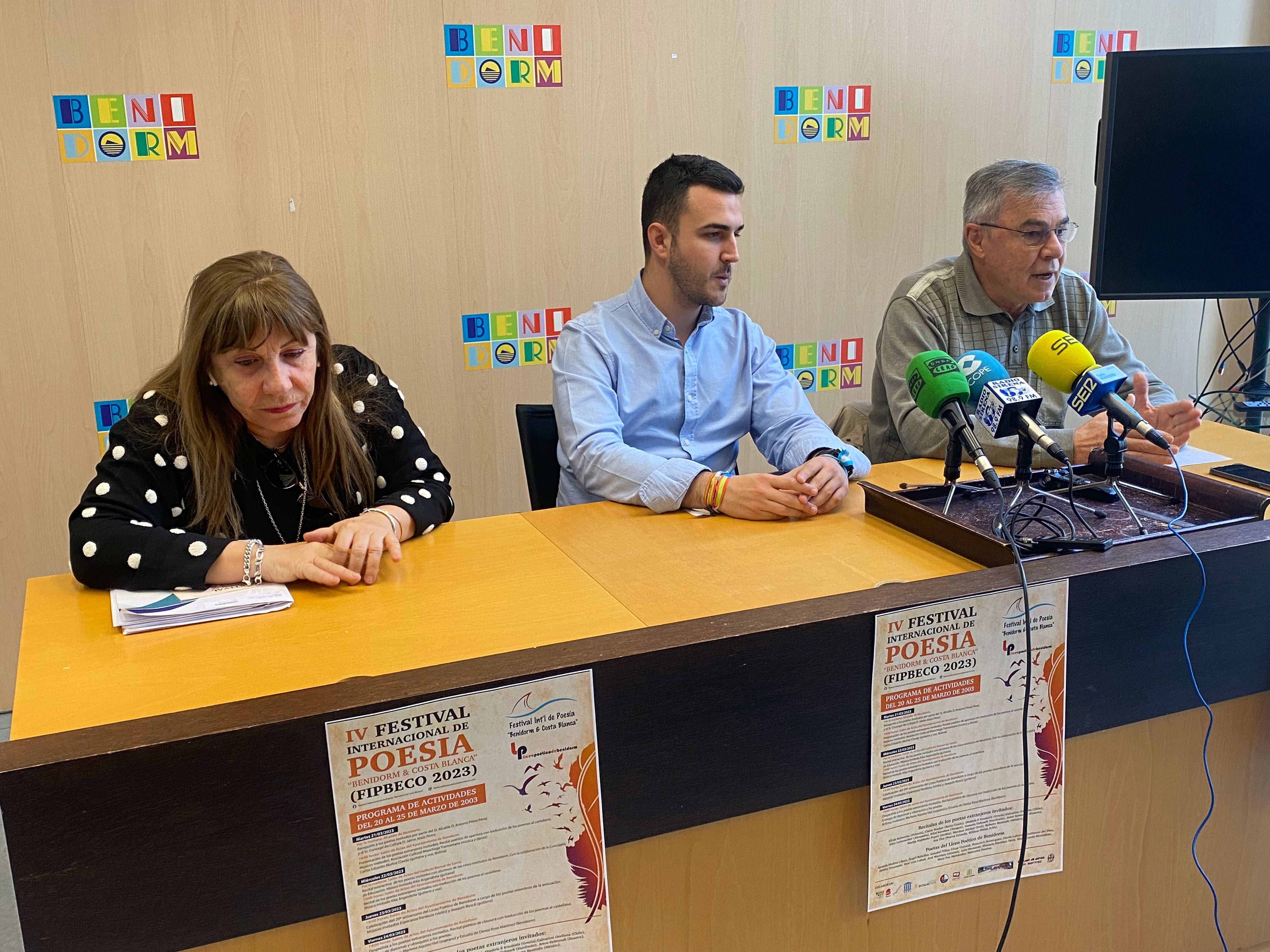 Benidorm celebra el IV Festival Internacional de Poesía FIPBECO 2023 Benidorm celebra el IV Festival Internacional de Poesía FIPBECO 2023