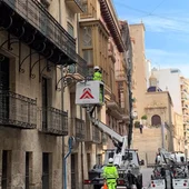 Cambio de luminarias en la zona del Casco Antiguo de Alicante Cambio de luminarias en la zona del Casco Antiguo de Alicante