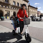 Natalia Chueca ha probado los nuevos triciclos eléctricos