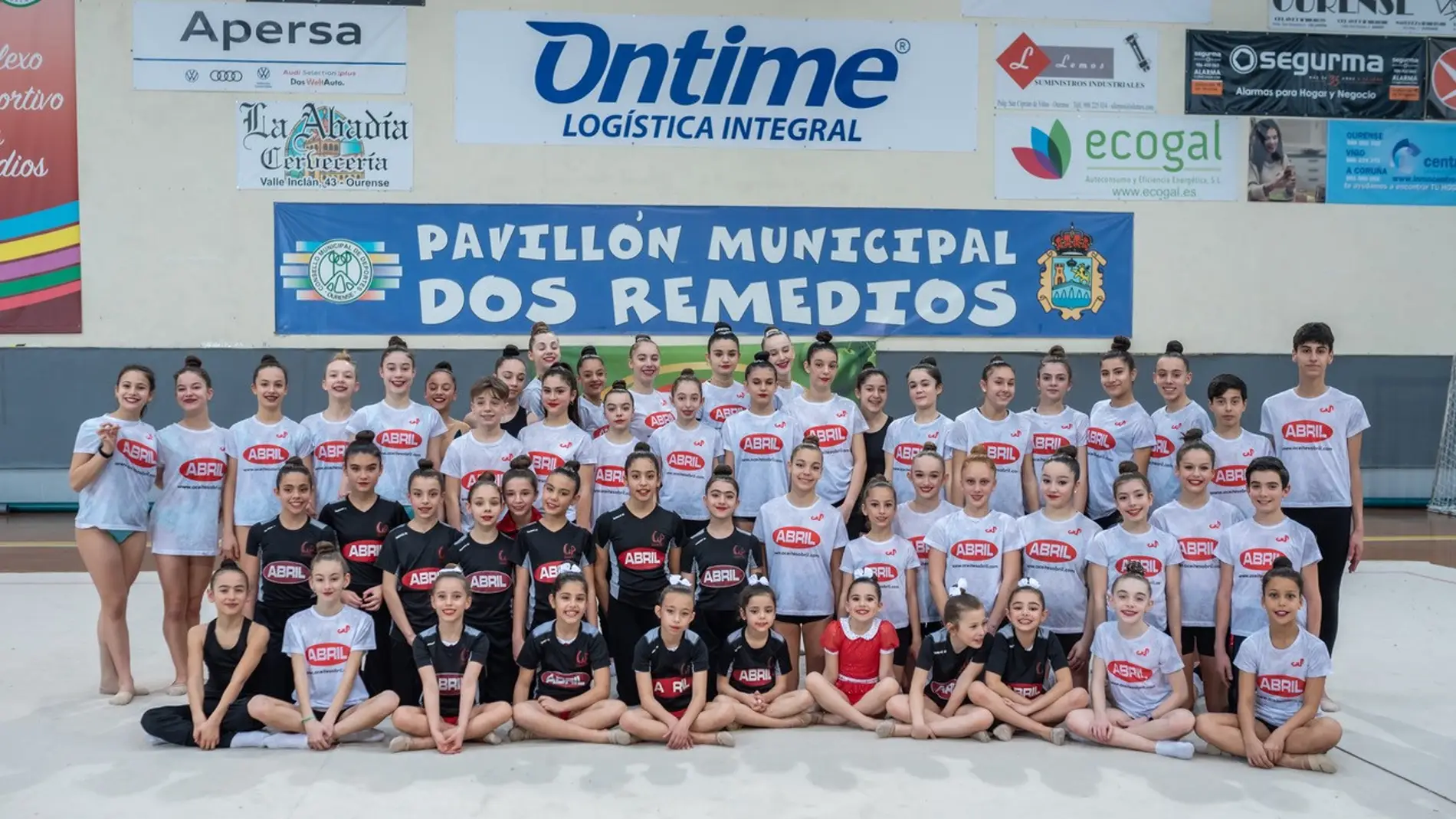 Os clubs XImnasia Pavillón Ourense e escola Pavillón fixeron a súa presentación