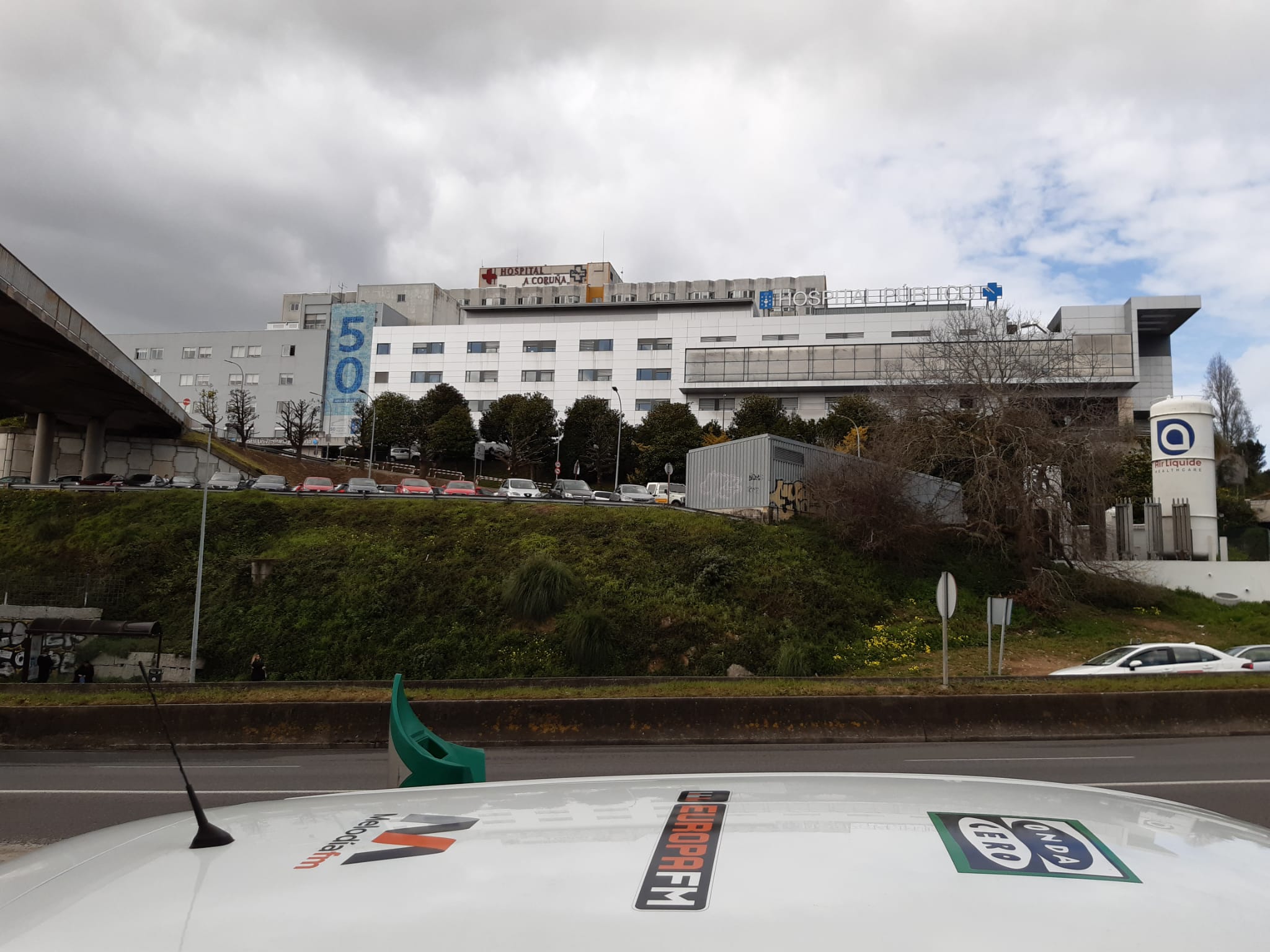 El derribo del viaducto del CHUAC cortará el tramo entre SERVISA y el Burguer King por As Xubias en Semana Santa El derribo del viaducto del CHUAC cortará el tramo entre SERVISA y el Burguer King por As Xubias en Semana Santa