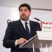 López Miras anuncia un Centro de Captación de Inversiones para atraer empresas nacionales e internacionales