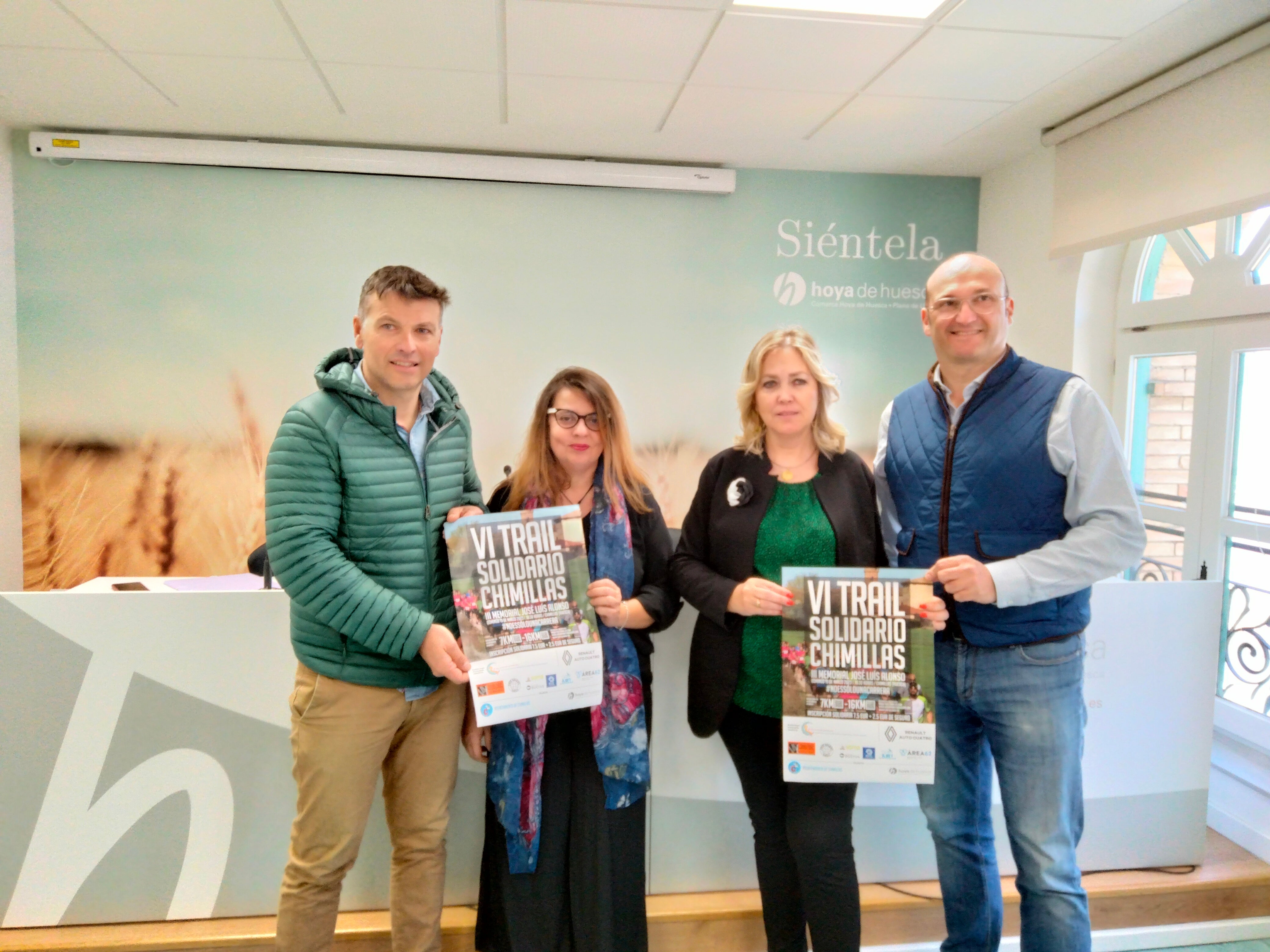 Solidaridad y deporte se mezclan en Chimillas Solidaridad y deporte se mezclan en Chimillas