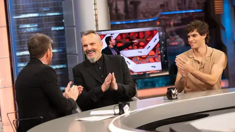 Miguel Bosé durante su última visita a El Hormiguero Miguel Bosé durante su última visita a El Hormiguero