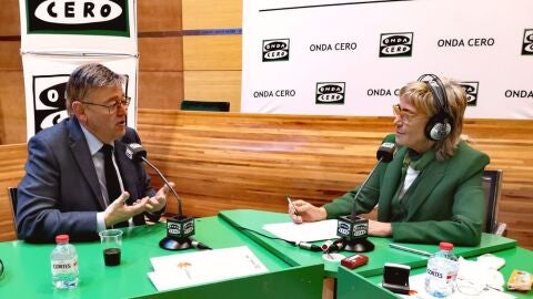 Ximo Puig durante su entrevista en 'Julia en la Onda'