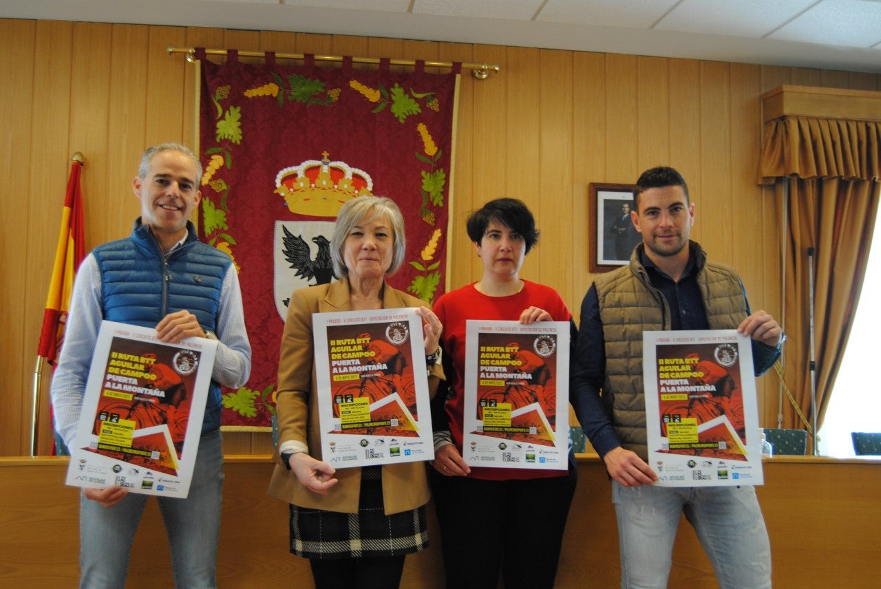 Aguilar presenta la II Ruta BTT Puerta a la Montaña Aguilar presenta la II Ruta BTT Puerta a la Montaña