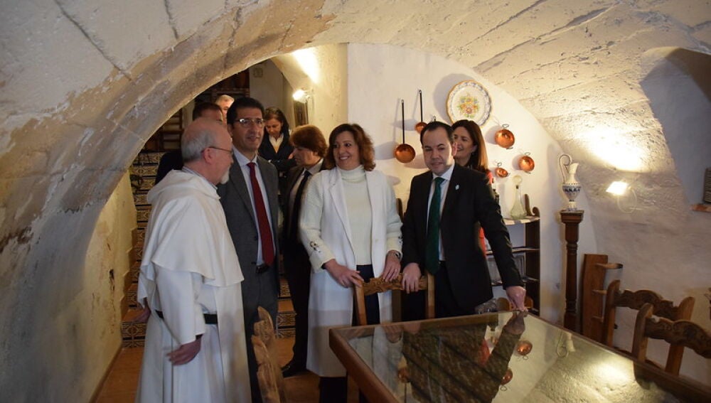 Las autoridades han visitado la Casa de los Mercedarios