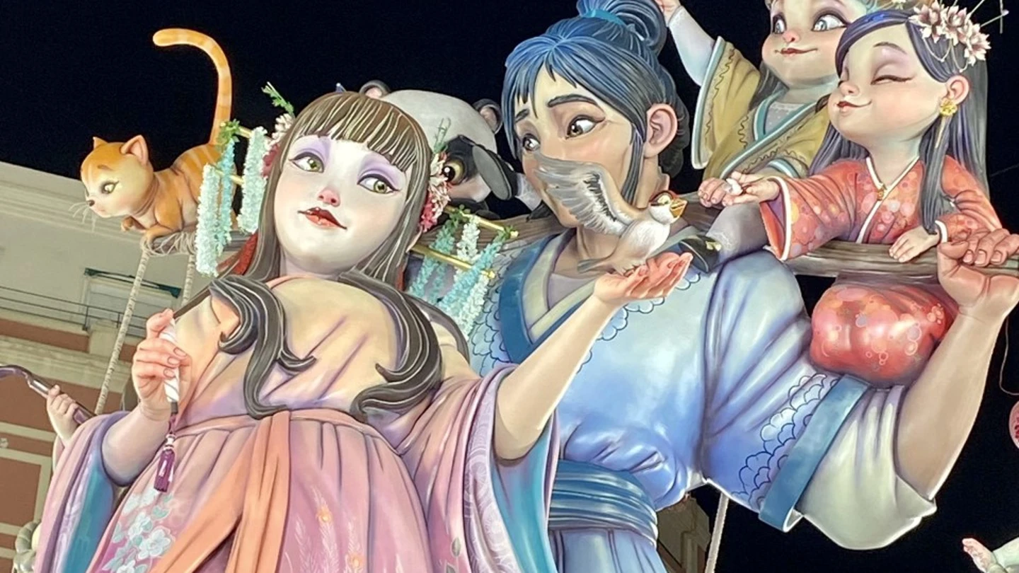 Imagen de las Fallas 2023 de Valencia Imagen de las Fallas 2023 de Valencia