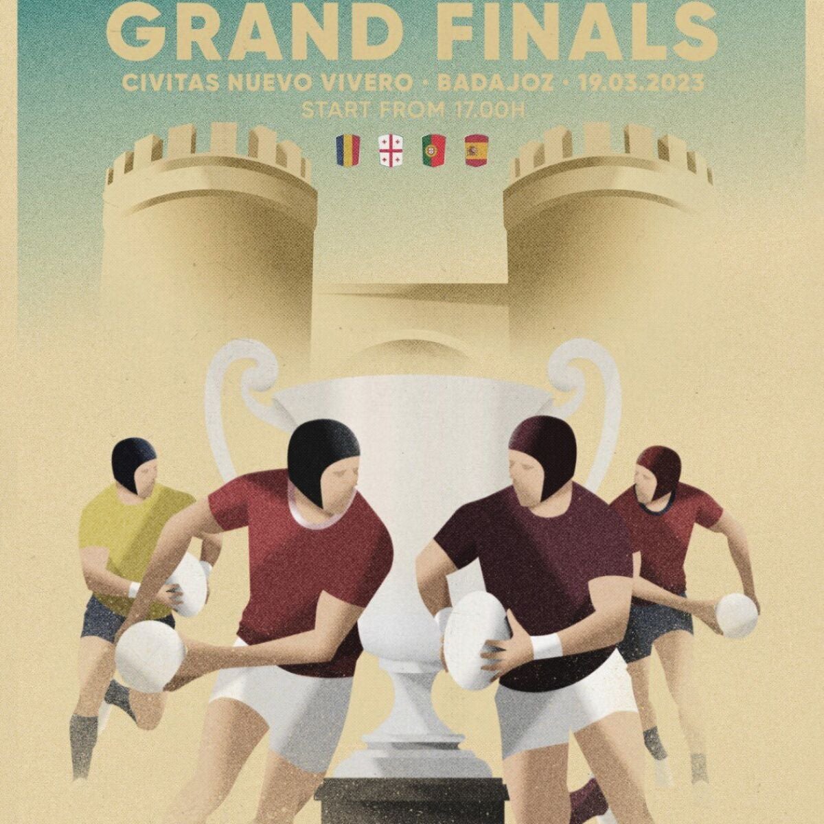 Badajoz se prepara para recibir el domingo la Fase Final del Rugby Europe Championship | Onda Cero Radio