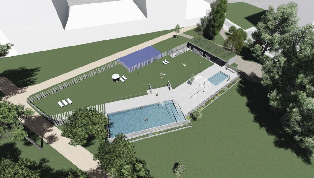 O Concello a piques de rematar o proxecto para construír unha gran piscina en Barrocás