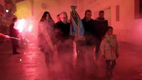 Celebración de l'Albà en Benidorm en 2019. Celebración de l'Albà en Benidorm en 2019.