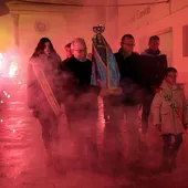 Celebración de l'Albà en Benidorm en 2019. Celebración de l'Albà en Benidorm en 2019.