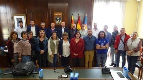 Corporación del Pleno de la Vila con Jaime Galiana Corporación del Pleno de la Vila con Jaime Galiana