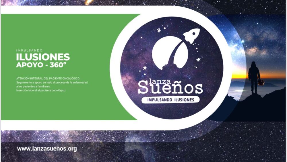 Cartel del proyecto "Lanza Sueños"