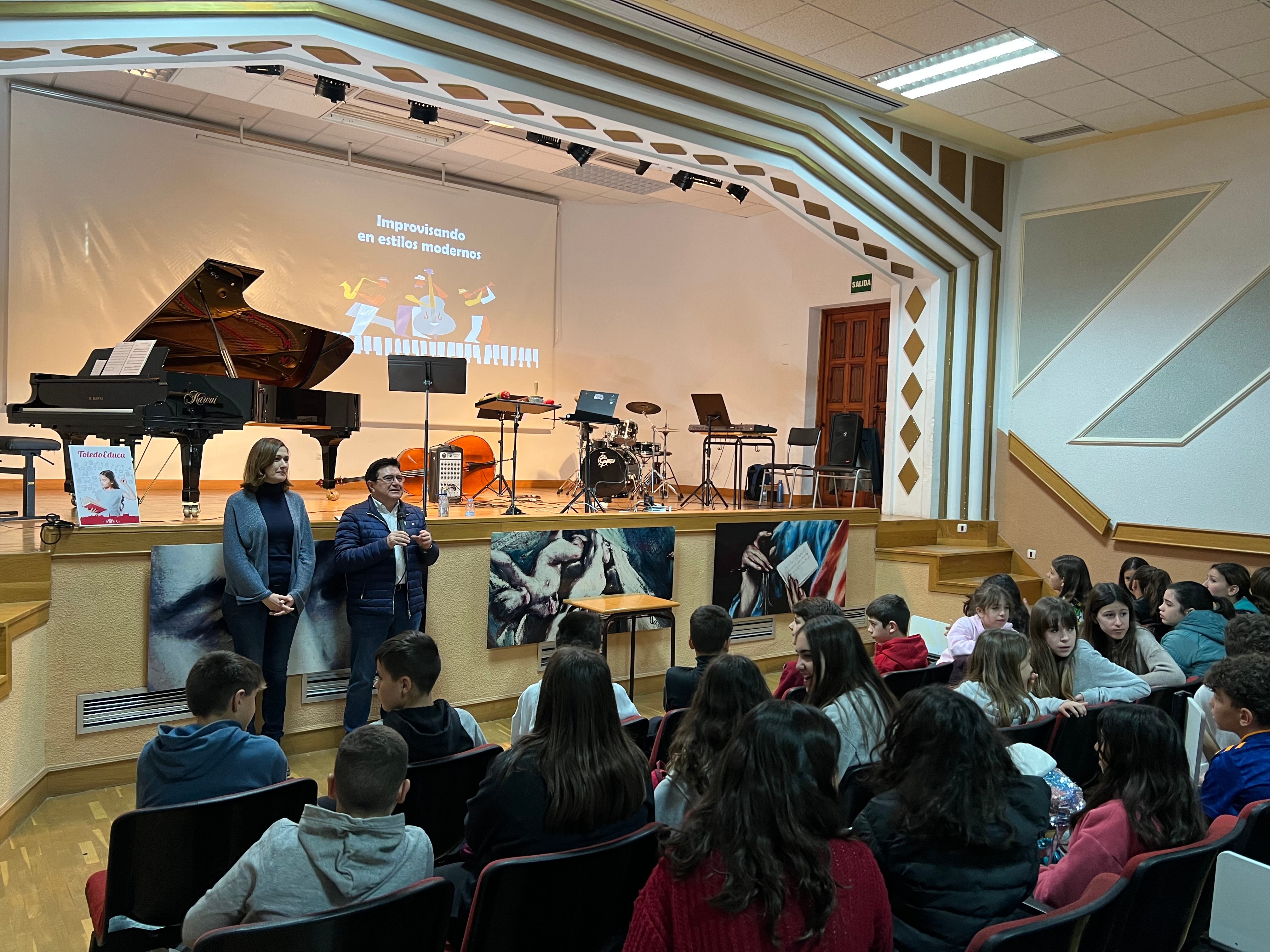 El conservatorio ‘Jacinto Guerrero’ de Toledo ofrece conciertos a más de 700 alumnos El conservatorio ‘Jacinto Guerrero’ de Toledo ofrece conciertos a más de 700 alumnos