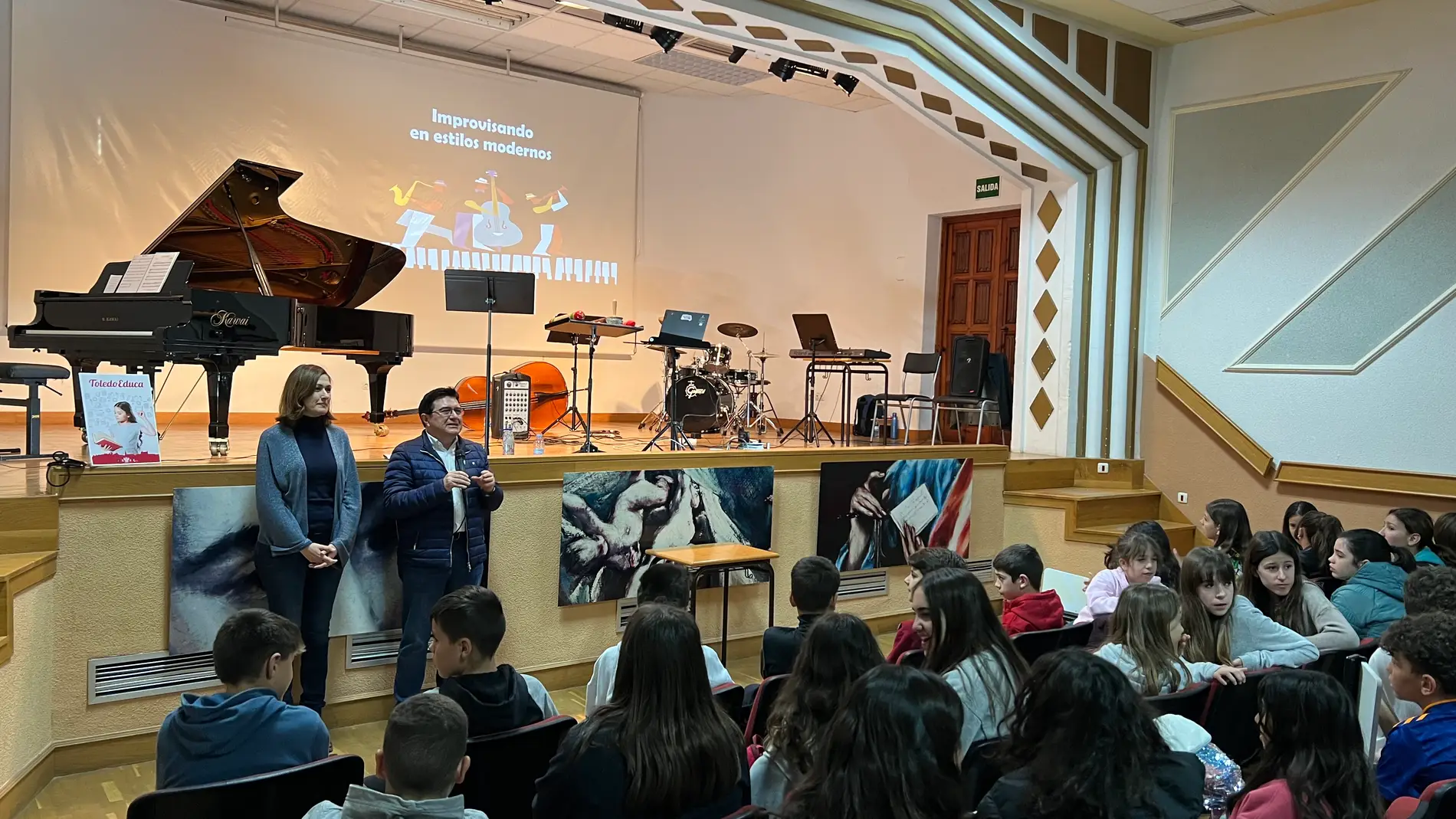 El conservatorio ‘Jacinto Guerrero’ de Toledo ofrece conciertos pedagógicos a más de 700 alumnos