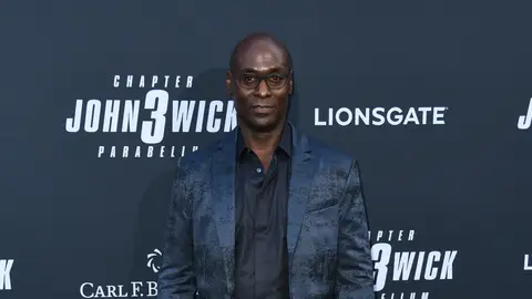El actor Lance Reddick. El actor Lance Reddick.
