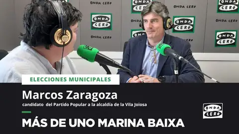 Marcos Zaragoza en Onda Cero Marina Baixa. Marcos Zaragoza en Onda Cero Marina Baixa.