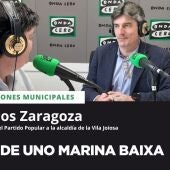 Marcos Zaragoza en Onda Cero Marina Baixa.