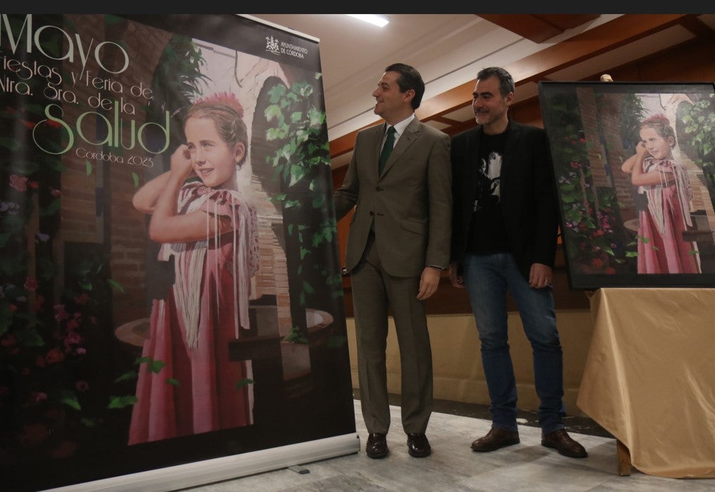 Lara, de 10 años invita a recordar el mayo festivo de la infancia en el cartel anunciador de 2023 Lara, de 10 años invita a recordar el mayo festivo de la infancia en el cartel anunciador de 2023