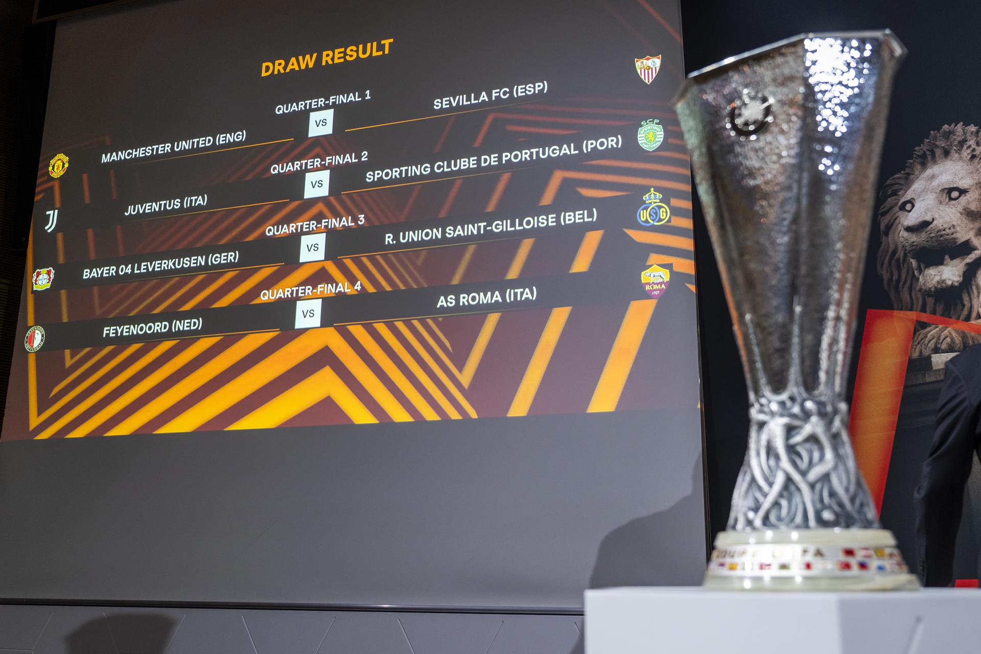 El Sevilla se enfrentará al Manchester United en cuartos de Europa League El Sevilla se enfrentará al Manchester United en cuartos de Europa League
