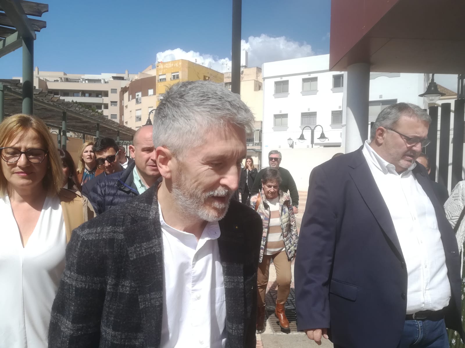Marlaska anuncia que Roquetas tendrá comisaria de Policía Nacional y Vícar un gran cuartel de la Guardia Civil Marlaska anuncia que Roquetas tendrá comisaria de Policía Nacional y Vícar un gran cuartel de la Guardia Civil