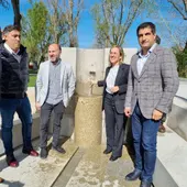 Ethel Vázquez salienta que a Xunta pon en valor a zona da Ponte Romana cunha fonte termal Ethel Vázquez salienta que a Xunta pon en valor a zona da Ponte Romana cunha fonte termal