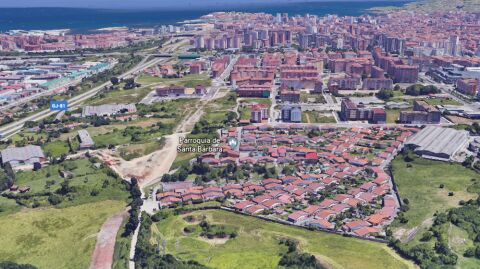 Barrio del sur de Gij&oacute;n