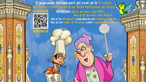 Cartel Paellas Amateur Sueca 23