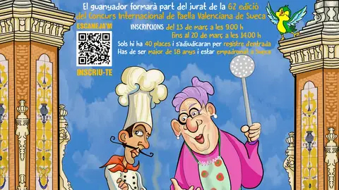 Cartel Paellas Amateur Sueca 23 Cartel Paellas Amateur Sueca 23