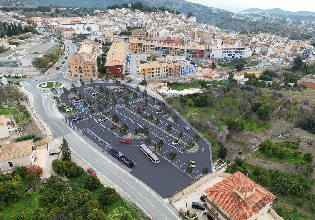 Finestrat ampliará hasta 450 sus plazas de parquin con dos nuevas zonas de aparcamiento Finestrat ampliará hasta 450 sus plazas de parquin con dos nuevas zonas de aparcamiento