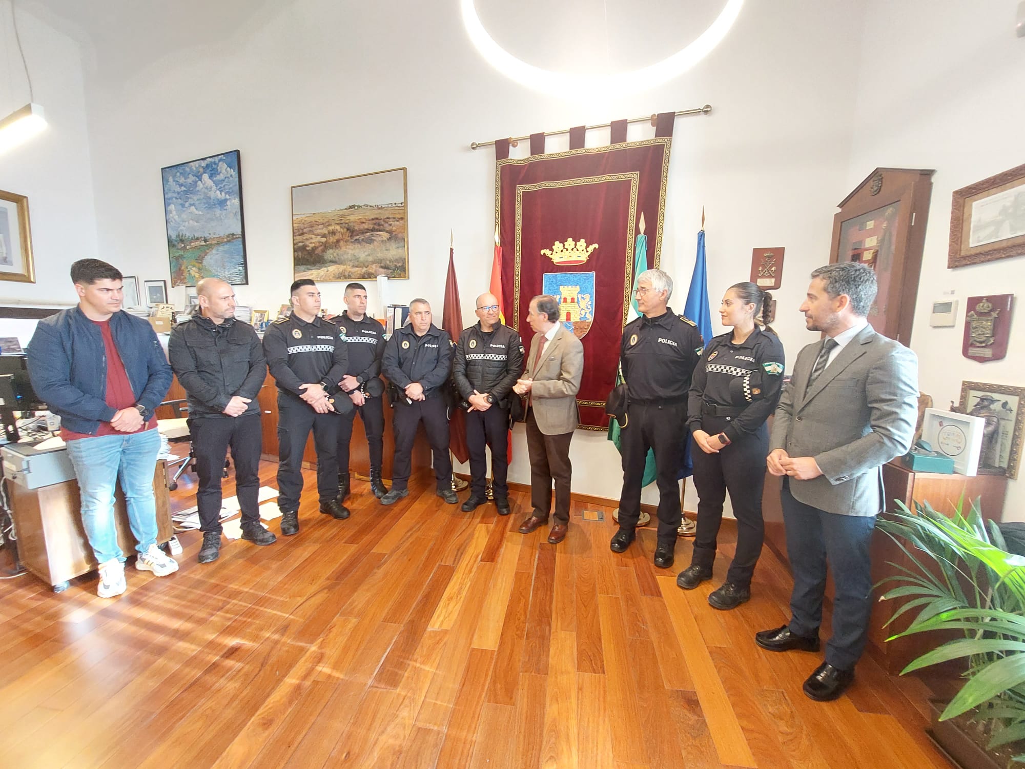 Incorporados cinco nuevos agentes a la Policía Local de Chiclana Incorporados cinco nuevos agentes a la Policía Local de Chiclana