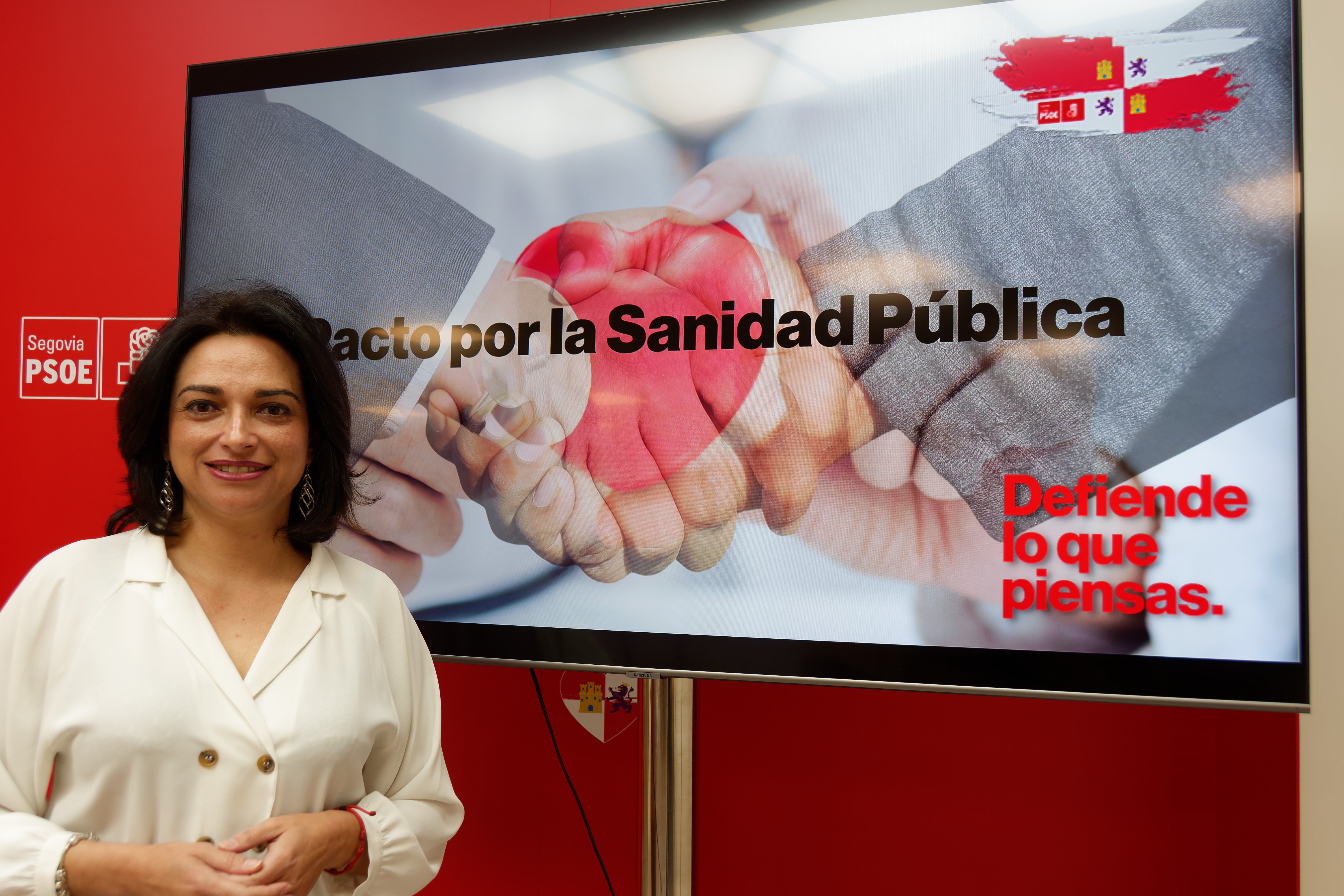 La procuradora socialista Alicia Palomo, urge a la Junta a actuar ante la preocupante situación de la Sanidad Pública La procuradora socialista Alicia Palomo, urge a la Junta a actuar ante la preocupante situación de la Sanidad Pública