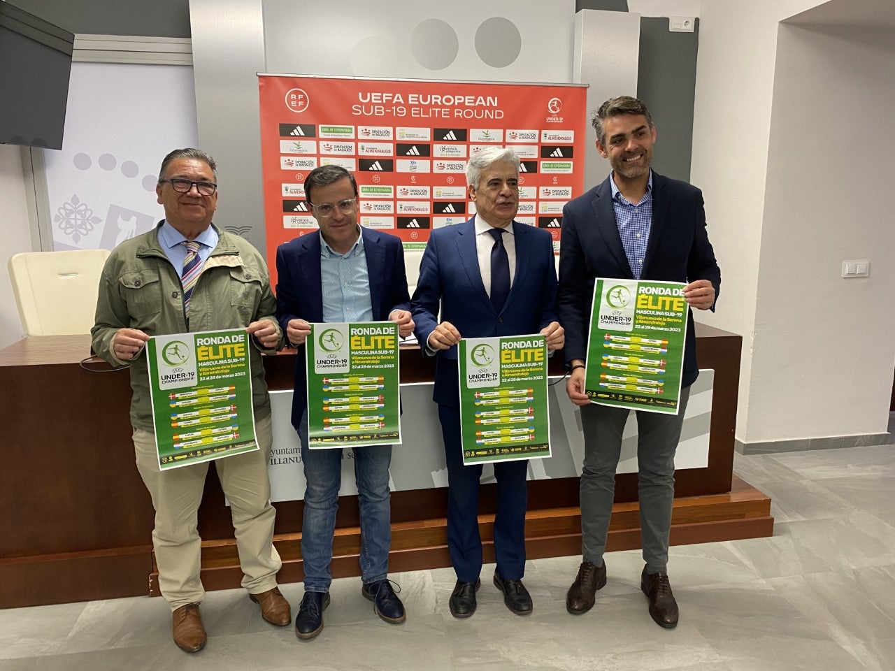 Villanueva de la Serena y Almendralejo acogen la Ronda Elite sub-19 de la UEFA Villanueva de la Serena y Almendralejo acogen la Ronda Elite sub-19 de la UEFA