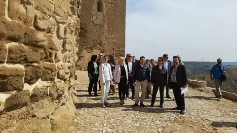 Autoridades han comprobado el estado del castillo. Autoridades han comprobado el estado del castillo.