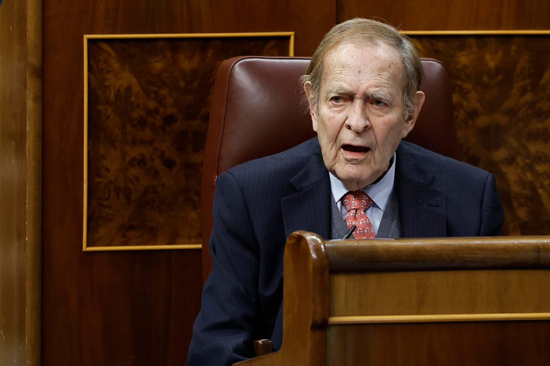 Los planes de Ramón Tamames tras la moción de censura de Vox Los planes de Ramón Tamames tras la moción de censura de Vox