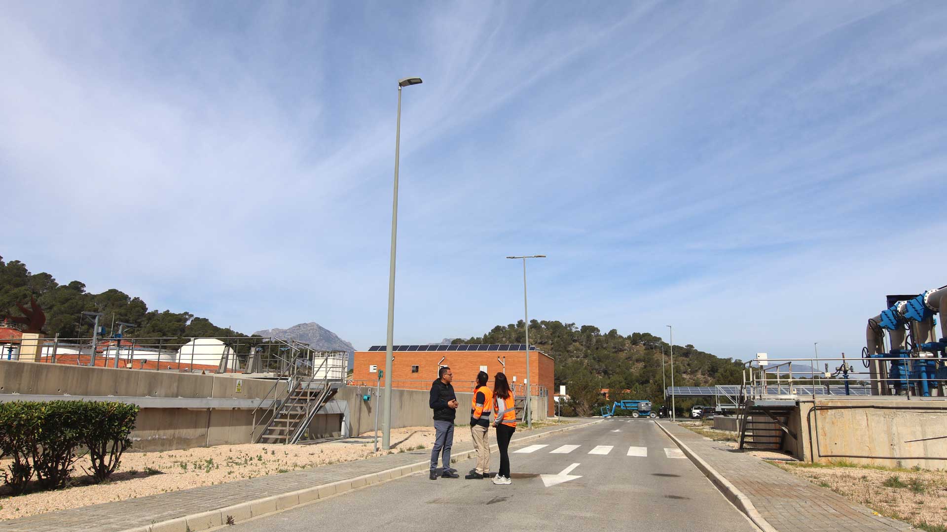 Benidorm renueva el 100% del alumbrado de la EDAR para reducir consumo Benidorm renueva el 100% del alumbrado de la EDAR para reducir consumo