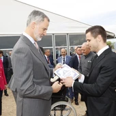 El Rey Felipe VI y el clavario, Patrick Salvador El Rey Felipe VI y el clavario, Patrick Salvador