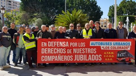 Trabajadores de Transportes Murcia