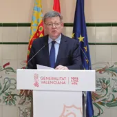 Ximo Puig en Castellón, donde ha anunciado el recurso. Ximo Puig en Castellón, donde ha anunciado el recurso.