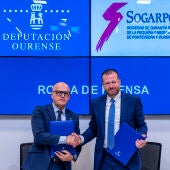 A Deputación de Ourense colaborará con Sogarpo para finaciar proxectos de autónomos e pemes