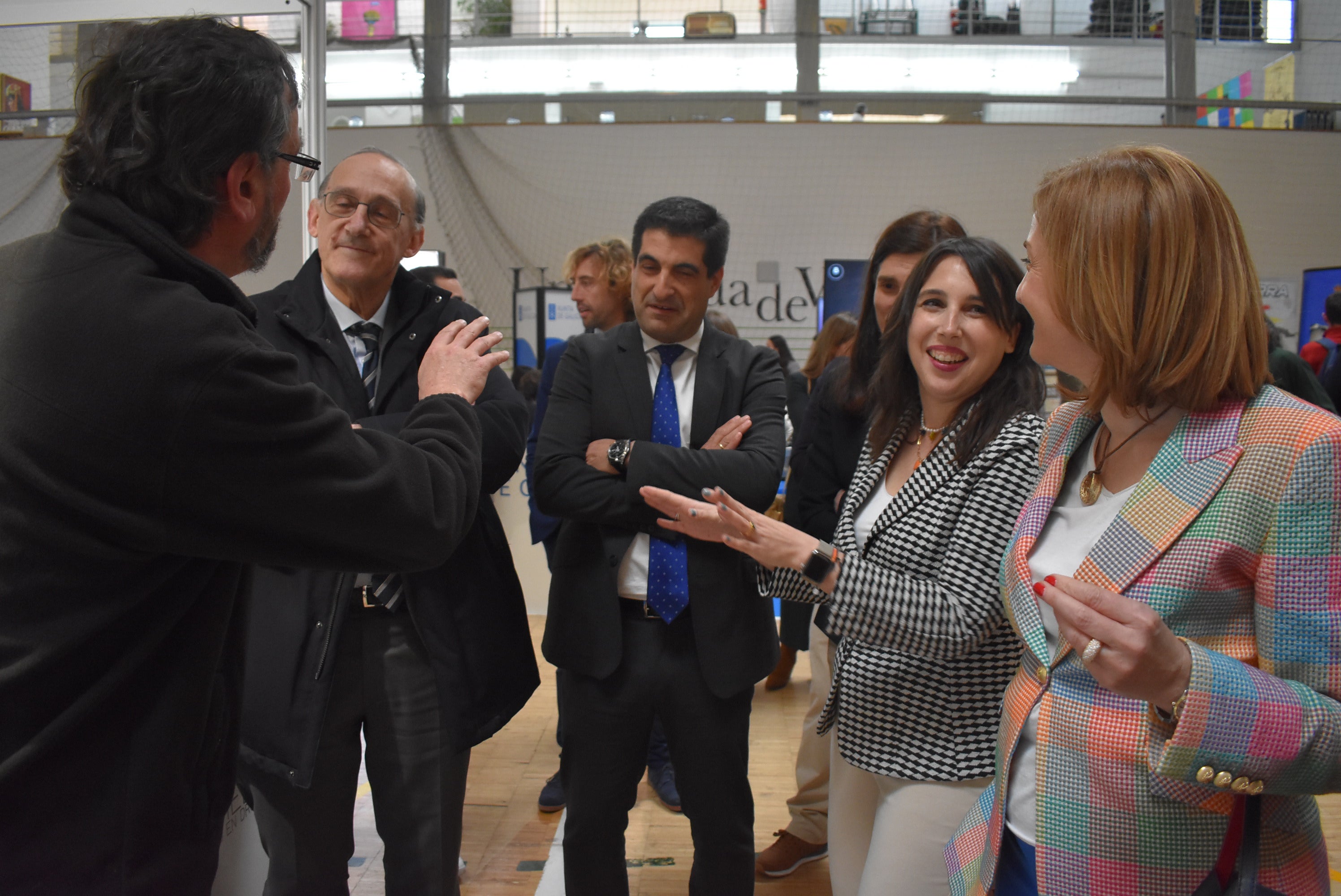 Lorenzana visita a 1ª feira do emprego do campus de ourense Lorenzana visita a 1ª feira do emprego do campus de ourense