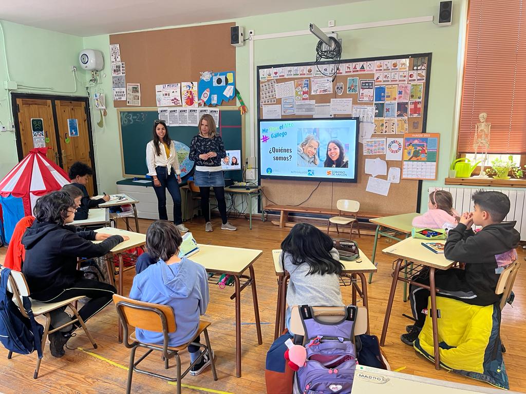 La dinamización del comercio local llega a las escuelas del Alto Gállego La dinamización del comercio local llega a las escuelas del Alto Gállego