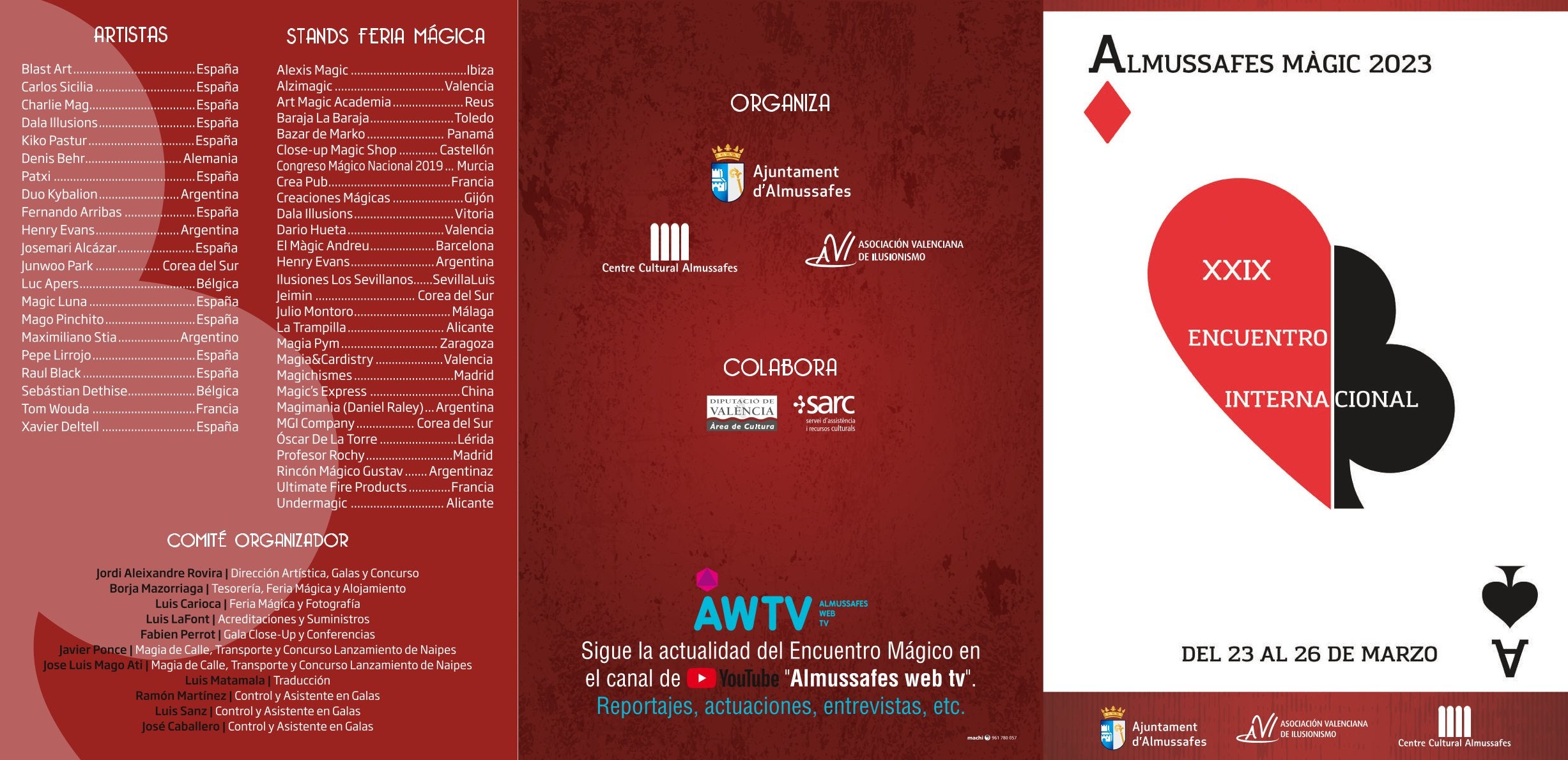 Almussafes vive este fin de semana su Festival Mágico Almussafes vive este fin de semana su Festival Mágico