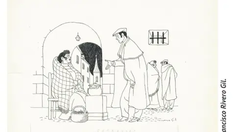 Dibujo de Rivero Gil Dibujo de Rivero Gil