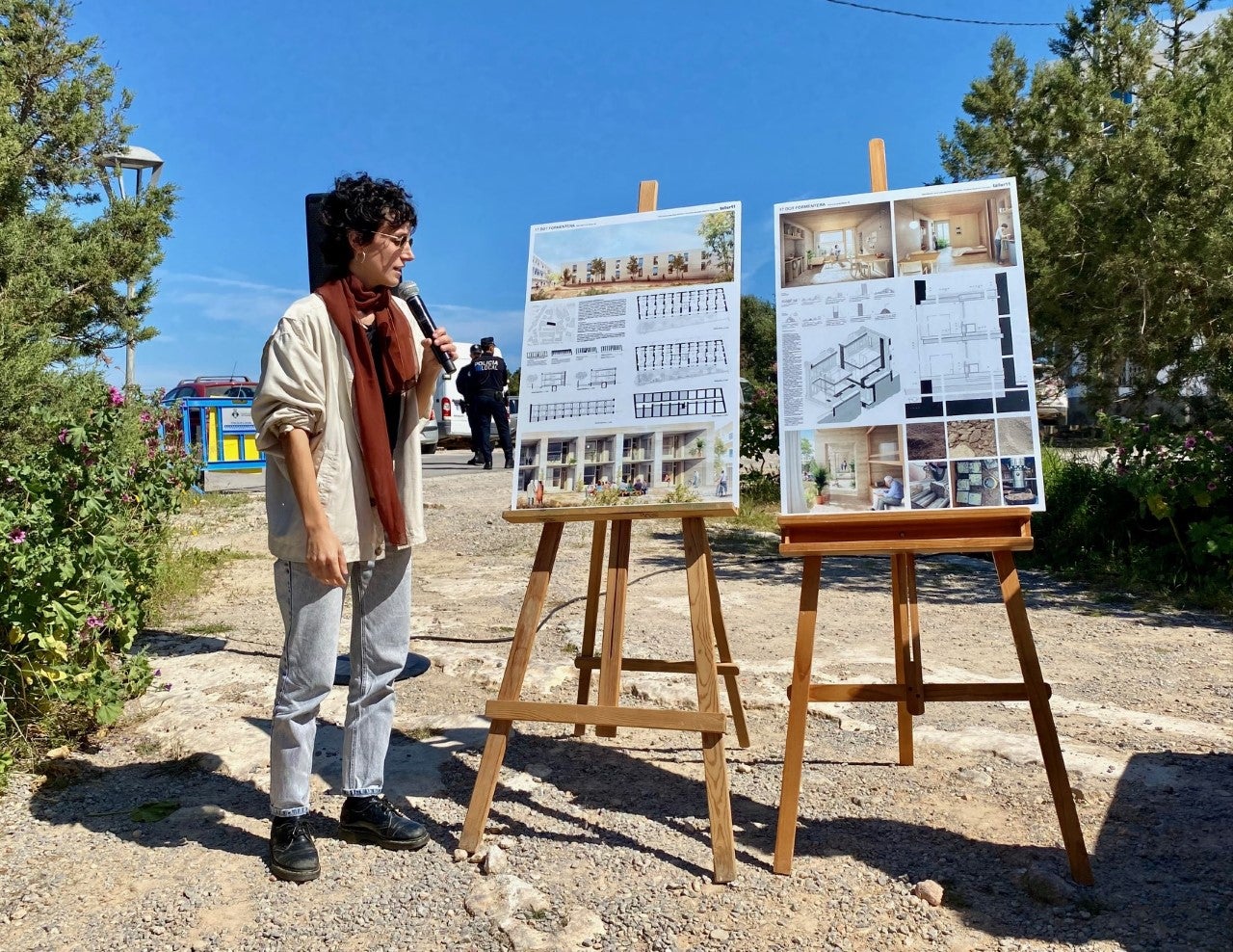 Colocada la primera piedra de una promoción de 17 viviendas públicas en Formentera Colocada la primera piedra de una promoción de 17 viviendas públicas en Formentera