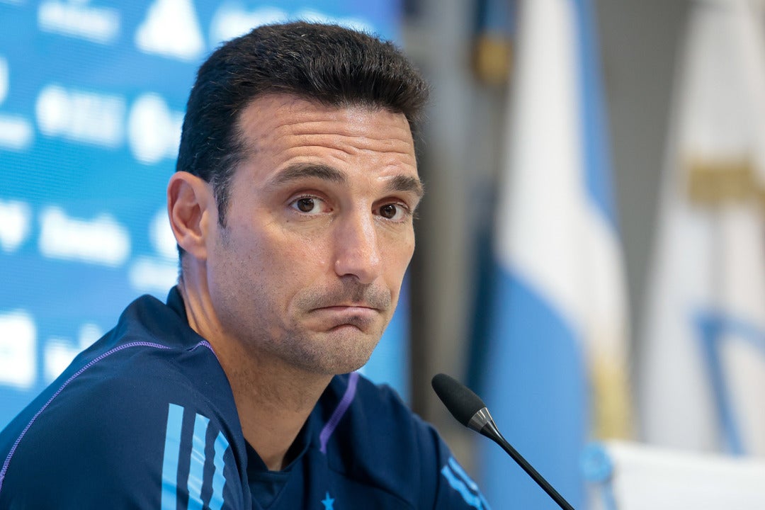 Scaloni: "Messi está para seguir viniendo" Scaloni: "Messi está para seguir viniendo"