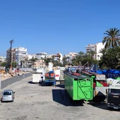 Imagen actual de los trabajos: la feria de atracciones de Torrevieja se traslada al Parque Antonio Soria por las obras del puerto Imagen actual de los trabajos: la feria de atracciones de Torrevieja se traslada al Parque Antonio Soria por las obras del puerto