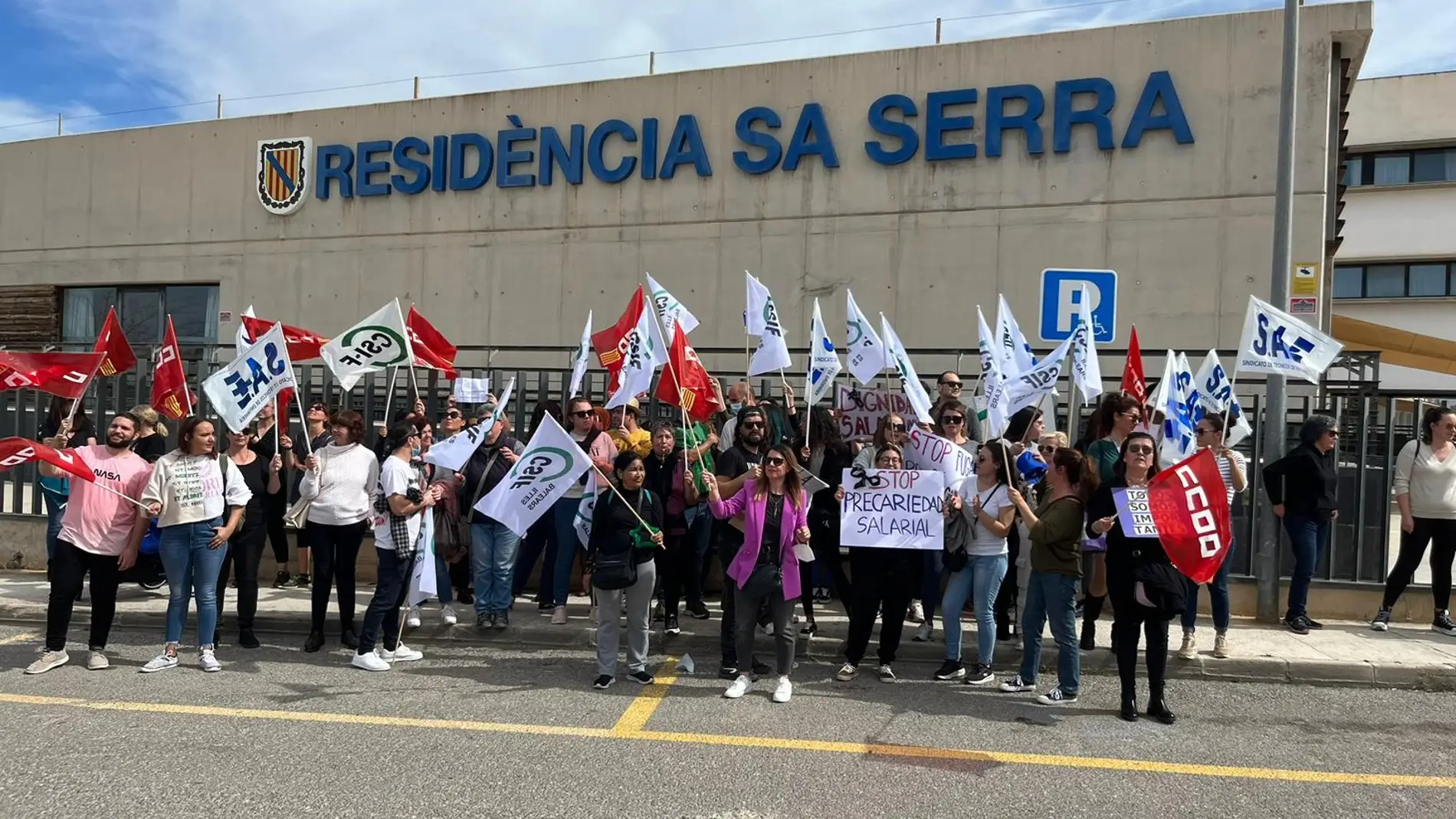 Los trabajadores de las residencias que gestiona el Govern en Ibiza irán a huelga 